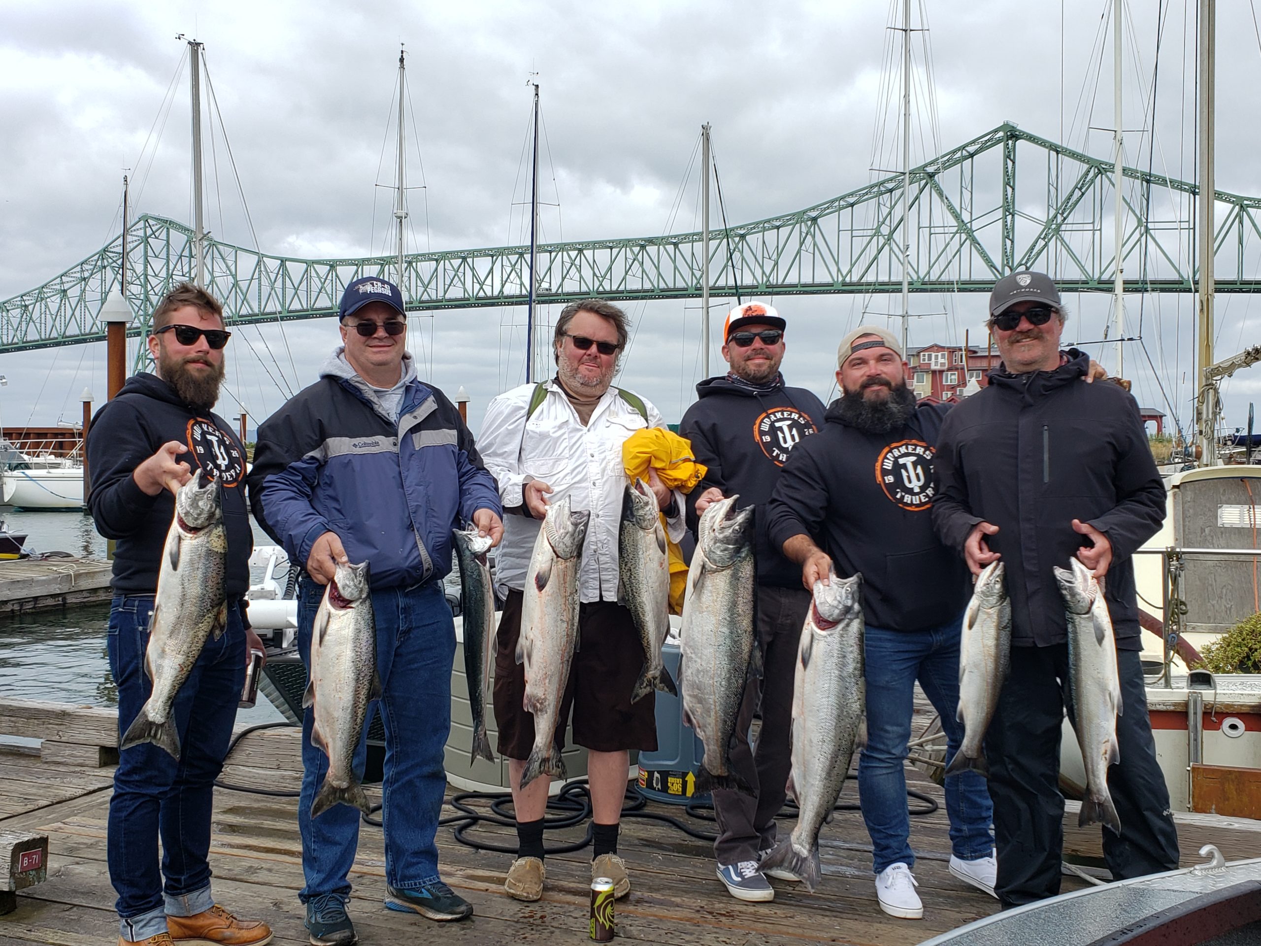 Buoy Fishing Guide Astoria Columbia River Fall Salmon Fishing